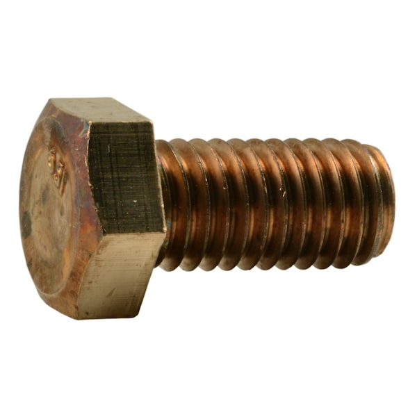 Midwest Fastener Not Graded, 1/2"-13 Hex Head Cap Screw, Plain Silicon Bronze, 1 in L, 3 PK 39381 - main